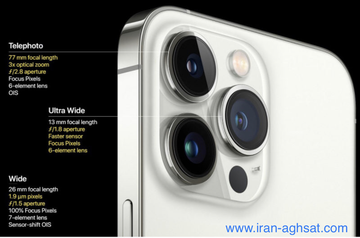 گوشی موبایل اپل مدل   iPhone 13 Pro Max  ظرفیت 256 گیگابایت سیم کارت نخورده   stock 