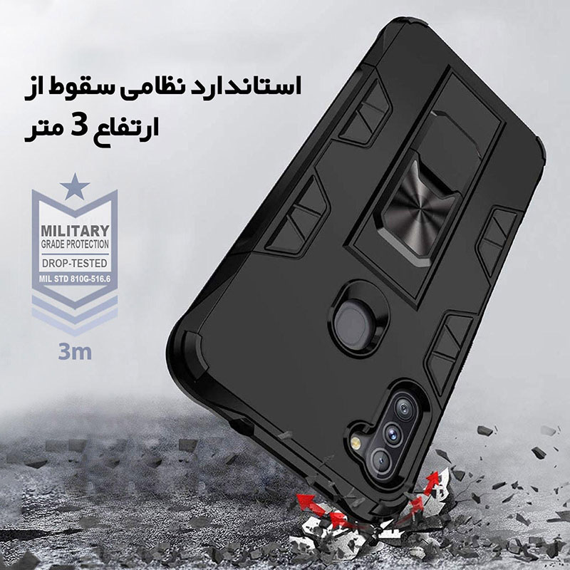  کاور لوکسار مدل Defence90s مناسب برای گوشی موبایل سامسونگ Galaxy A11 