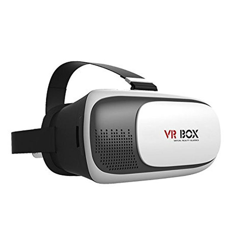  هدست واقعیت مجازی وی آر باکس مدل VR Box 2 به همراه دستمال لنز دوربین 