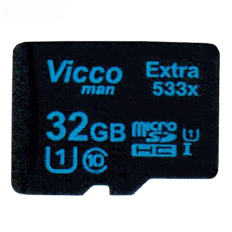 کارت حافظه میکرو اس دی ویکومن Extra 600x class 10 UHS-l U3 با طراحی زیبا و طرحی تشکیل شده از رنگ مشک