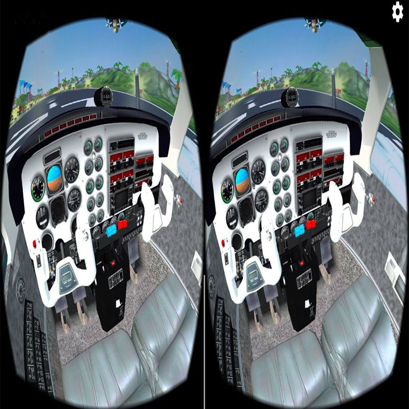  هدست واقعیت مجازی وی آر باکس مدل VR Box 2 به همراه ریموت کنترل بلوتوث و DVD حاوی اپلیکیشن و باتری 