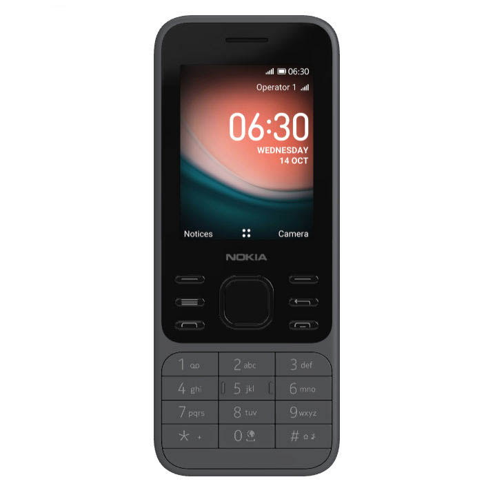  گوشی موبایل نوکیا مدل 6300 4G TA-1287 دو سیم‌کارت ظرفیت 4 گیگابایت و رم 512 مگابایت 